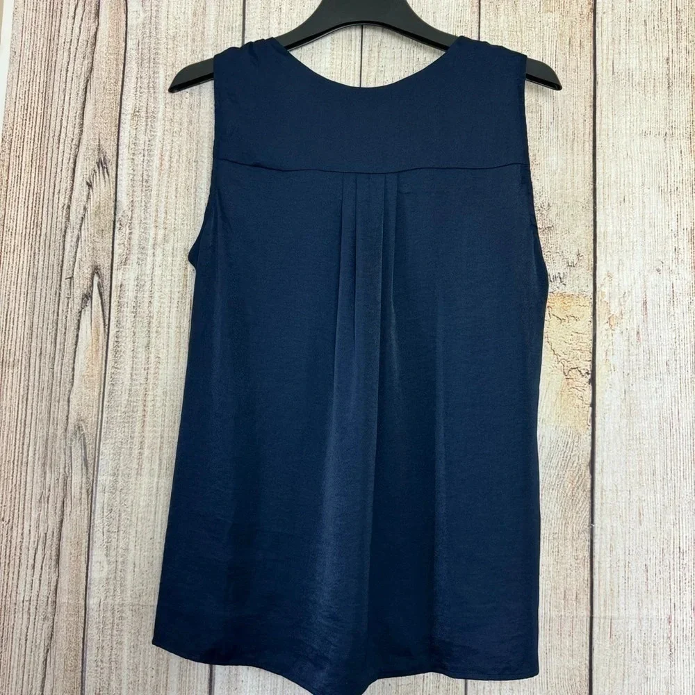 Goldray Womens Joonie Knot Sleeveless V-neck blouse size 1X